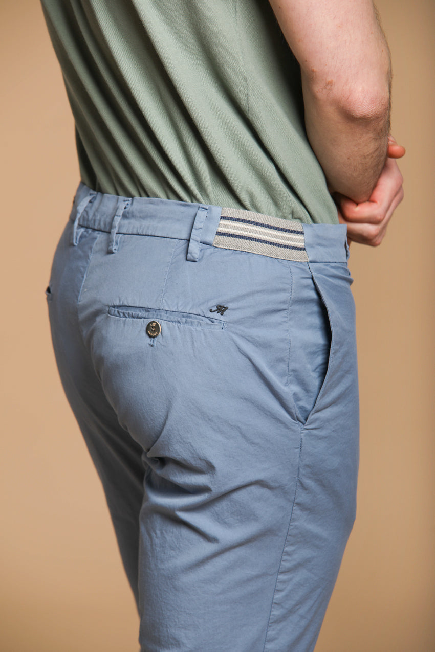 New York Side Elax Herren Chino Jogger Hose aus Pima-Baumwolle Regular Fit