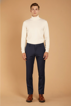 Milano Jog Herren Chinohose aus Stretch-Jersey extra slim fit