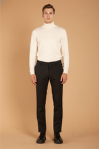 Milano Jog Herren Chinohose aus Stretch-Jersey extra slim fit