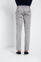 Milano Jogger Travel pantalone chino uomo in raso tecnico travel stretch extra slim fit