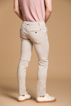 Milano Jogger Herren Chino Jogger aus Baumwolle und Tencel Extra Slim Fit