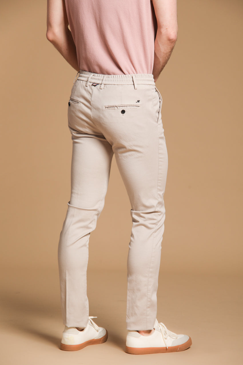 Milano Jogger Herren Chino Jogger aus Baumwolle und Tencel Extra Slim Fit