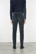 Milano Jogger pantalone chino uomo in velluto 500 righe extra slim fit
