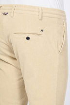 Milano Jogger pantalón chino de hombre en pana 500 rayas extra slim fit