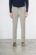 Milano Jogger pantalone chino uomo in velluto 500 righe extra slim fit