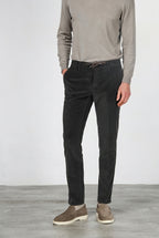 Milano Jogger pantalone chino uomo in velluto 500 righe extra slim fit