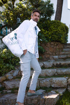 Chile Jogger Herren Cargo Hose aus Wolle Travel Extra Slim Fit