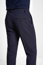 Milano Dynamic men's chino jogger pants in super technical jersey extra slim fit
