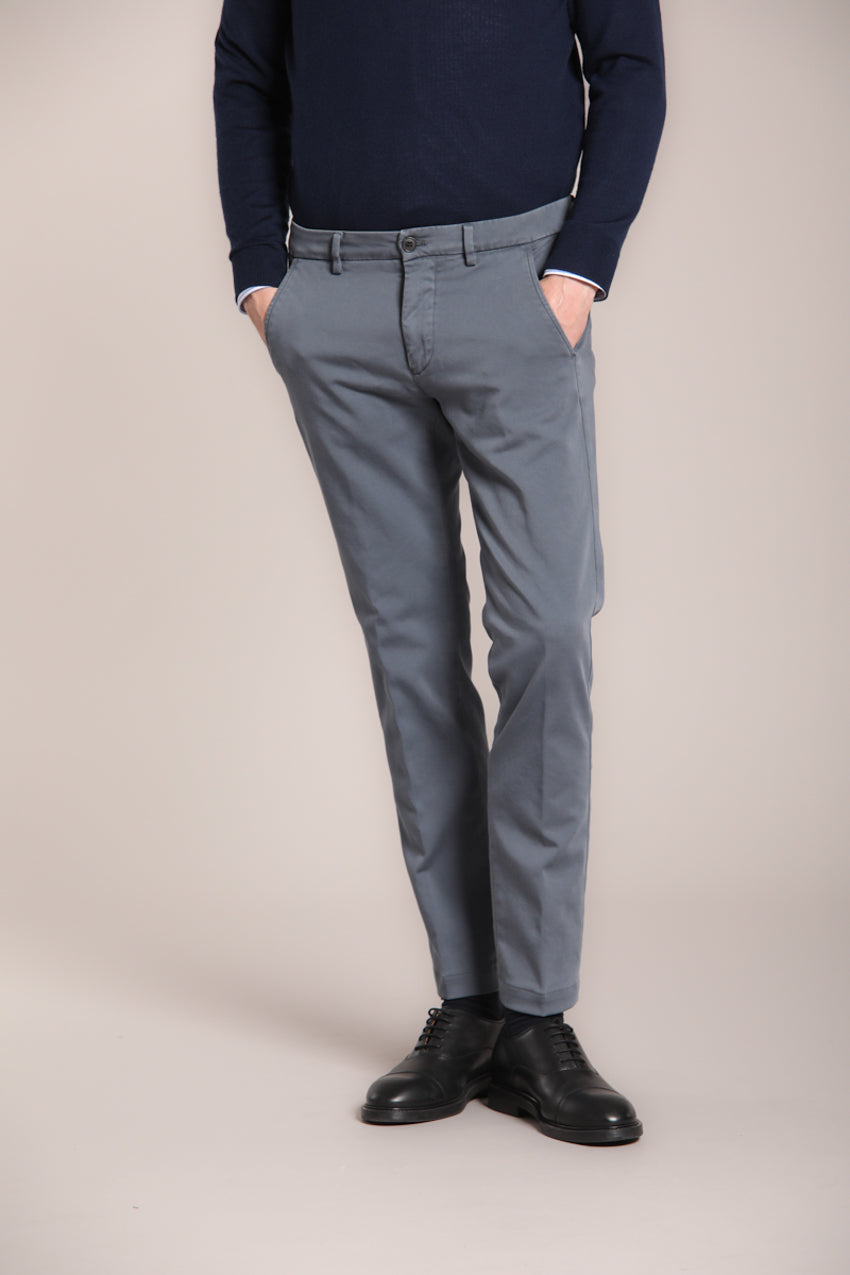 Foto 1 Torino Travel pantalone chino uomo in jersey active slim fit