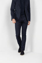 Torino Travel pantalon chino homme en satin technique travel stretch slim fit
