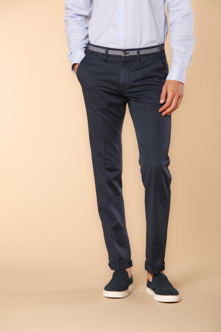 Torino Golf Herren Chino Hose aus Stretch-Jersey Slim Fit