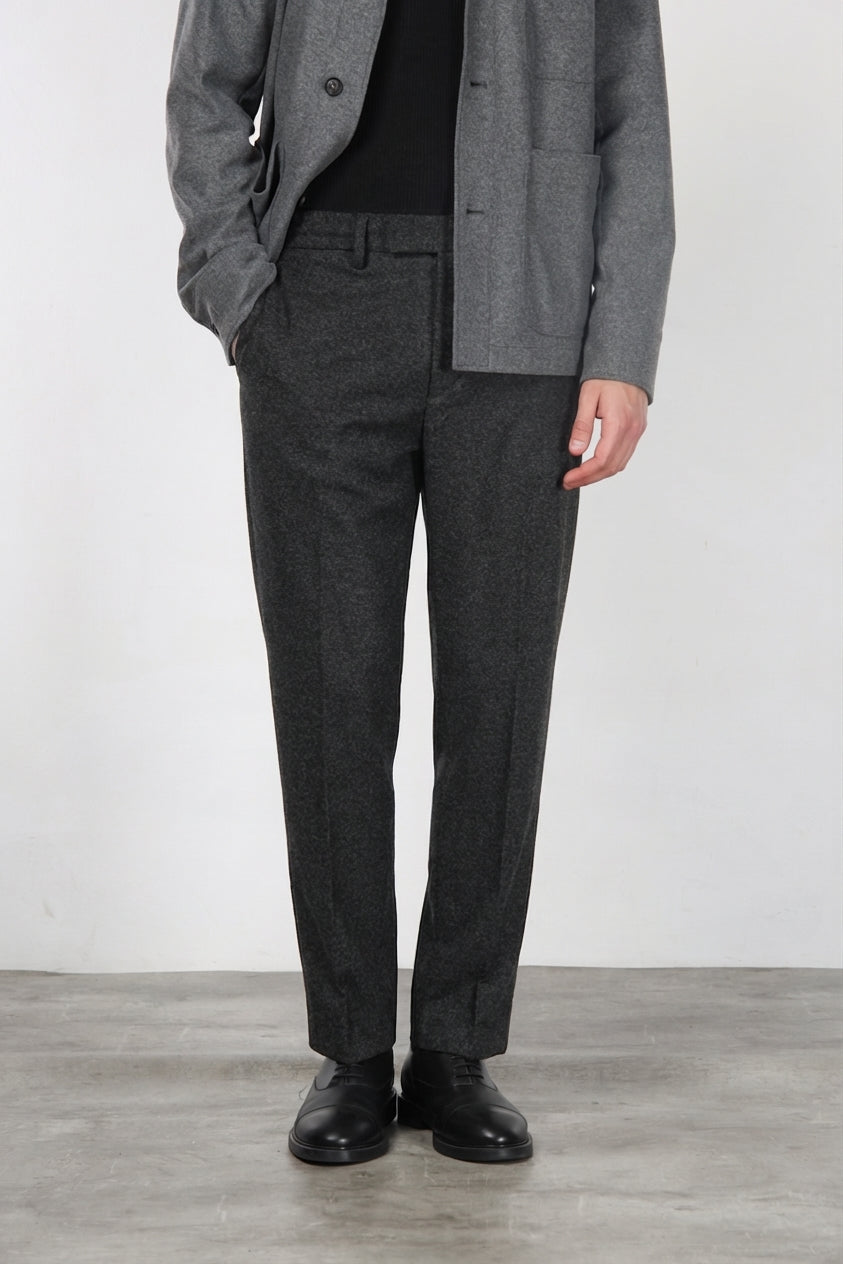 Chelsea pantalone chino uomo in jersey flanella relaxed fit