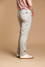 New York Herren Chino Hose aus Leinen und Baumwolltwill Regular Fit