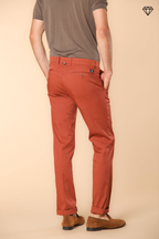 New York Herren Chino Hose aus Stretch-Satin Regular Fit ①