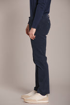 Foto 5 New York pantalone chino uomo in velluto 1000 righe regular fit