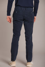 Foto 4 New York pantalone chino uomo in velluto 1000 righe regular fit