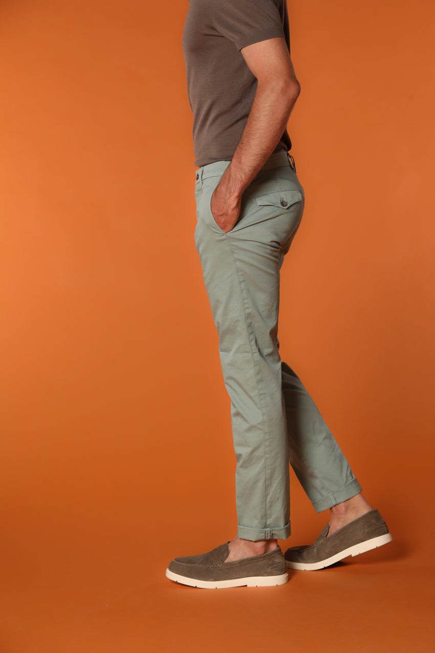 New York City Herren Chino Hose aus leichtem Pima-Baumwoll-Twill Stretch Regular Fit