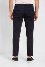 New York pantalone chino uomo in gabardina stretch regular fit ①