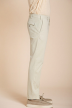 New York pantalone chino uomo in gabardina stretch regular fit ①