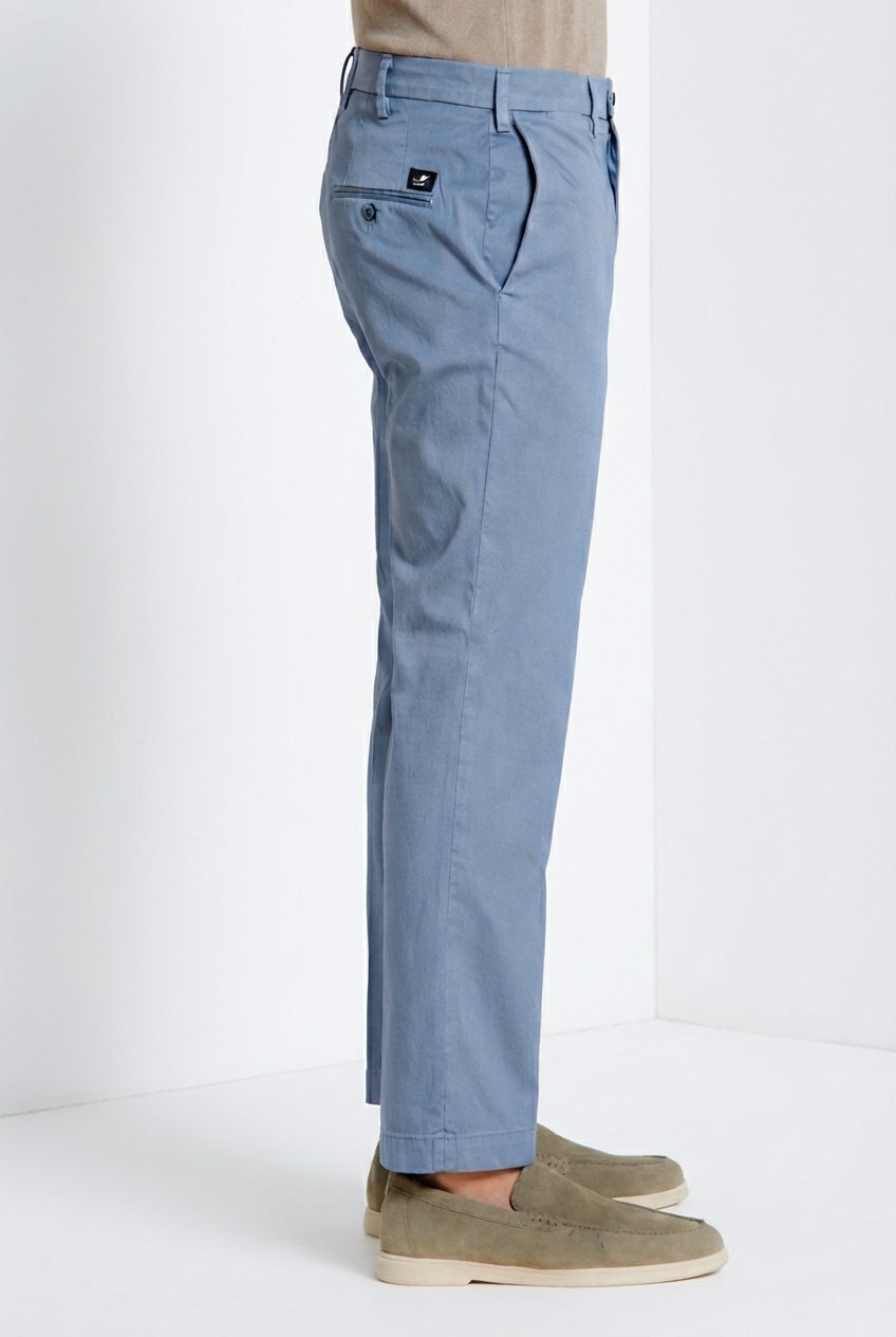 New York men's chino pants in stretch gabardine regular fit ①