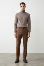 New York pantalone chino uomo in gabardina stretch regular fit