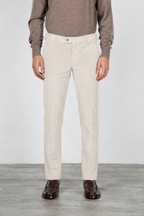 New York pantalone chino uomo in velluto 2000 righe stretch regular fit ①