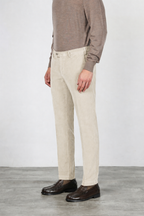 New York pantalone chino uomo in velluto 2000 righe stretch regular fit ①