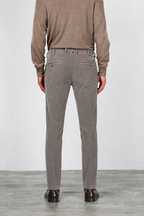 New York pantalone chino uomo in velluto 2000 righe stretch regular fit ①