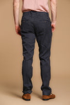 New York Time 1 Pinces Herren Chino Hose aus Leinen- und Baumwoll-Twill Regular Fit