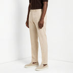 New York Icon Flex men's chino pants in linen and cotton twill regular fit