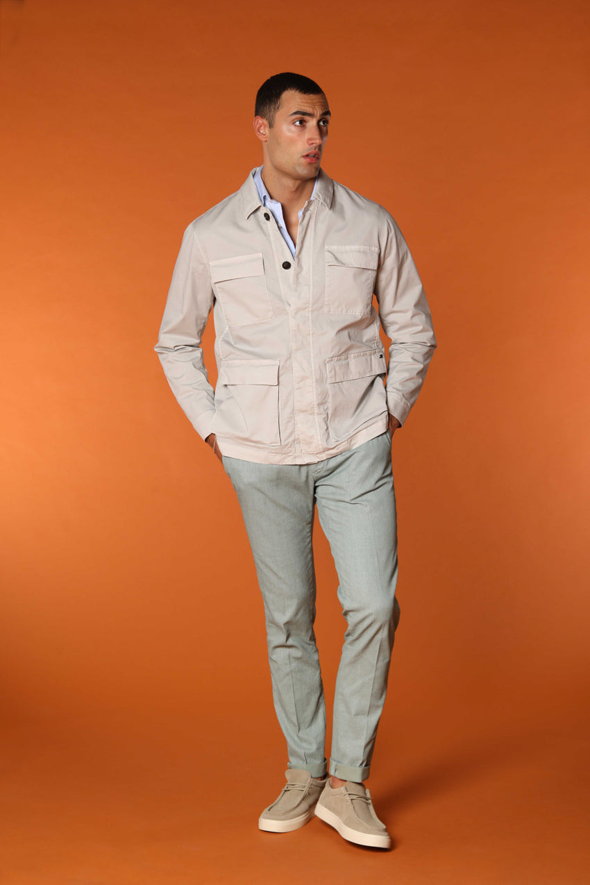 Milano Herren Chino-Hose in Resca Extra Slim Fit