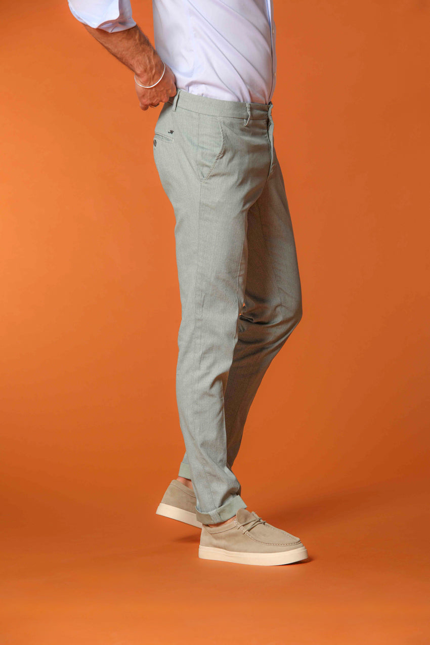 Milano Herren Chino-Hose in Resca Extra Slim Fit