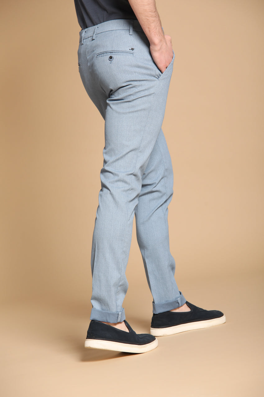 Milano Herren Chino-Hose in Resca Extra-Slim Fit