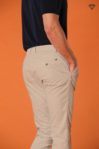 Milano Herren Chino Hose aus Pima-Baumwolle Extra Slim Fit ①