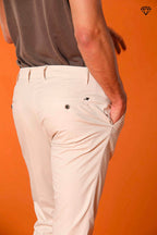 Milano Herren Chino Hose aus Pima-Baumwolle Extra Slim Fit ①