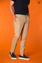 Milano Herren Chino Hose aus Pima-Baumwolle Extra Slim Fit ①