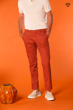 Milano Herren Chino Hose aus Pima-Baumwolle Extra Slim Fit ①