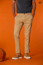 Milano Herren Chino Hose aus Pima-Baumwolle Extra Slim Fit ①
