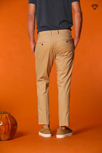 Milano Herren Chino Hose aus Pima-Baumwolle Extra Slim Fit ①