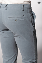 Milano Herren Chino Hose in Gabardine Stretch Extra Slim Fit ①