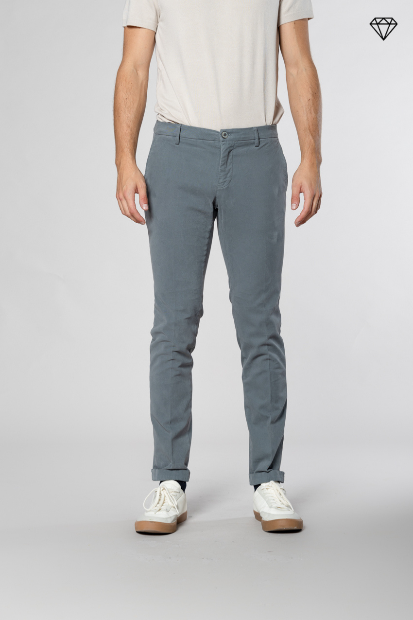 Milano Herren Chino Hose in Gabardine Stretch Extra Slim Fit ①