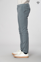Milano Herren Chino Hose in Gabardine Stretch Extra Slim Fit ①