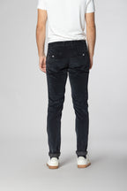 Milano Herren Chinohose aus 500-Rippen-Samt extra slim fit