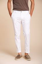 Milano Hose Chino Herren aus Stretch-Gabardine extra slim fit ①