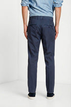 Milano pantalone chino uomo in gabardina stretch extra slim fit ①