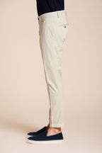 Milano Hose Chino Herren aus Gabardine Stretch extra slim fit ①