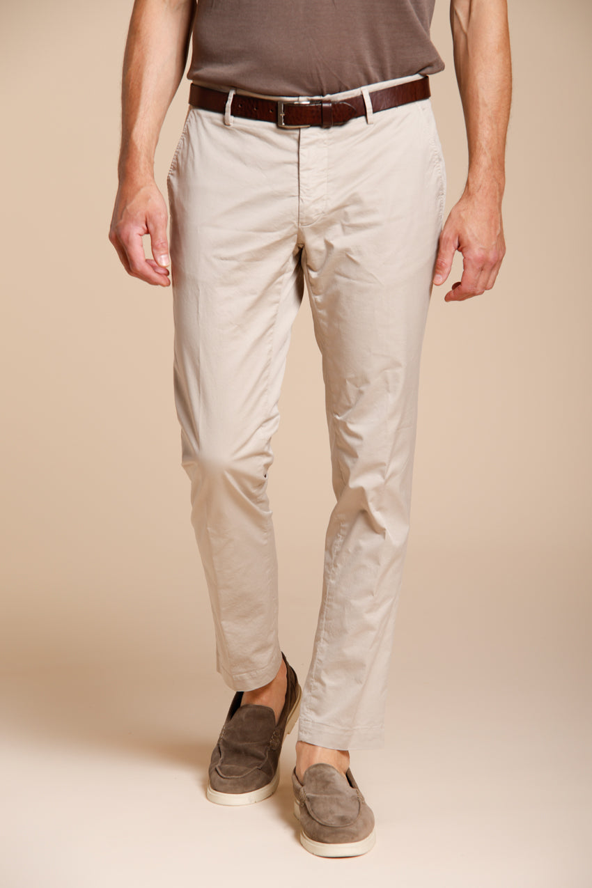 Milano Hose Chino Herren aus Stretch-Gabardine extra slim fit ①