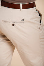 Milano Hose Chino Herren aus Stretch-Gabardine extra slim fit ①