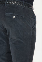 Milano pantalone chino uomo in velluto 500 righe extra slim fit ①