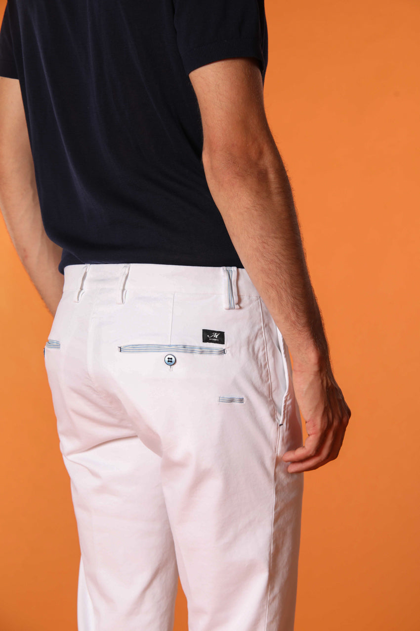 Forte Dei Marmi Stripes Herren Chino Hose aus feiner Tricotine Extra Slim Fit
